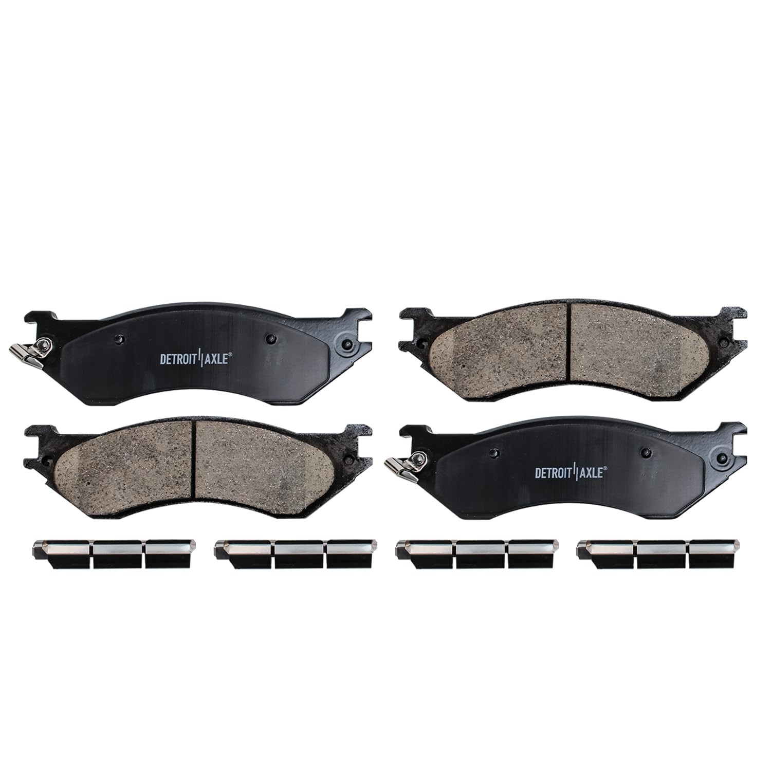 Front Ceramic Brake Pads for 1997-2004 Dodge Ram 1500 Van thumbnail 2