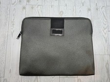 Quiet Luxury Bvlgari Parfum Cosmetic Makeup Bag Clutch Travel Ipad Tablet case