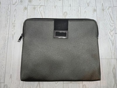 Quiet Luxury Bvlgari Parfum Cosmetic Makeup Bag Clutch Travel Ipad Tablet case