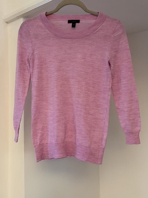 J. Crew Pink Tippi Sweater jumper Merino Wool Size petite extra Small
