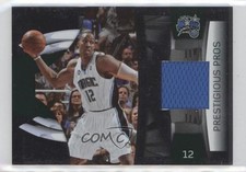 2009 Prestige Prestigious Pros Green Materials 91/100 Dwight Howard #26 HOF 0x3f