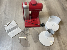 Image of Bosch MUM48R1Gb  7-in-1 Stand Mixer Red Discontinued Missing Bowl T720