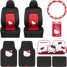 Hello Kitty Car Seat Covers Car Floor Mats Steering Wheel Cover Windshield Su Hello Kitty Car Seat Covers Car Floor Mats Steering Wheel Cover Windshield Su