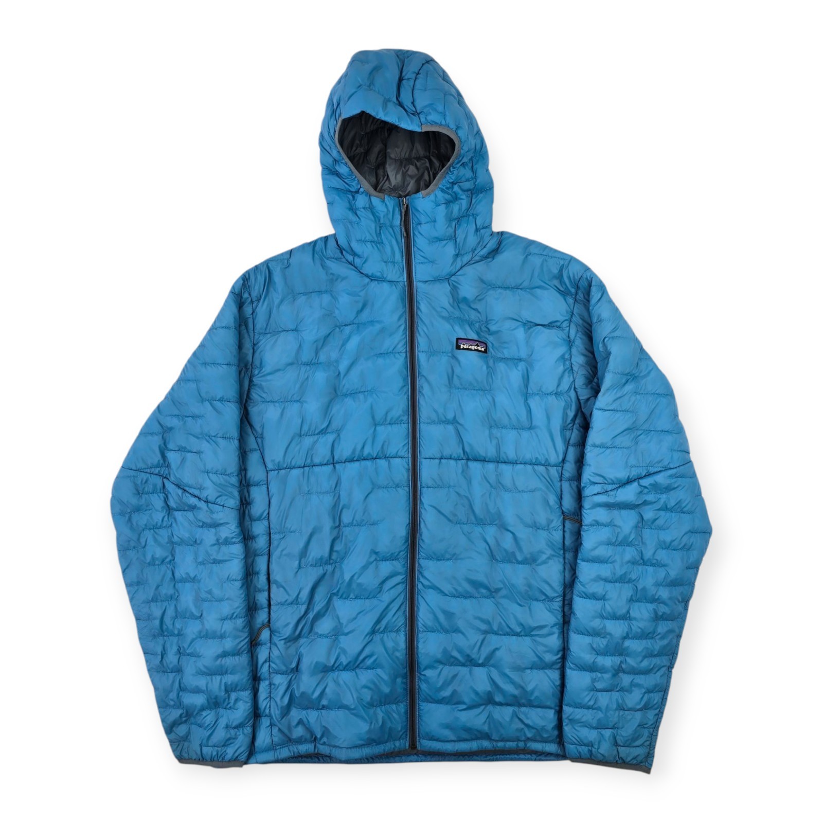 Chaqueta acolchada con capucha Patagonia Micro Puff azul XXL para hombre