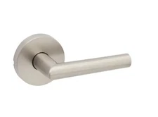 Kwikset 720MILRDT Milan Passage Door Lever Set Satin Nickel