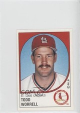 1988 Panini Album Stickers Todd Worrell #386 0a1