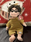 Vintage Ty Gear Beanie Kids Baby Specs Boy Doll Plush Eye Glasses NWT