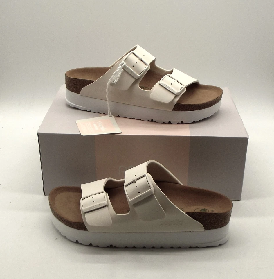 BIRKENSTOCK/ PAPILLIO ARIZONA PAP FLEX PLARFORM L8 M6 250 Gr 39 NEU IM KARTON !! - Bild 2 von 3