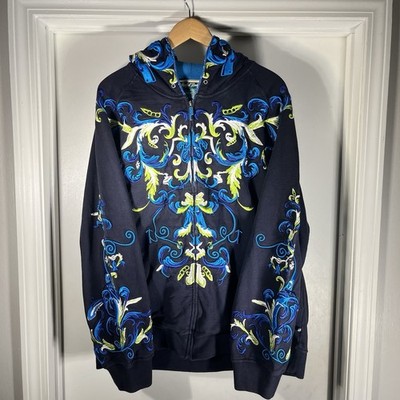 Artful Dodger Y2k Jessie Pinkman Hoodie Mens 4XL (fits 2XL) Embroidered Ed Hardy