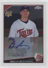 2009 Topps Chrome Rookie Auto Brian Duensing #240 Auto 14tz