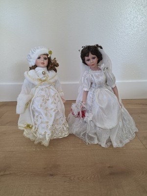 Konvolut zwei Indianer Puppen Bella Bride & Winter Hope