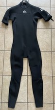 Quiksilver Wetsuit Men's 2/2 Synchro-Back Zip-S/S EQYW303013-Black-Medium--NWT