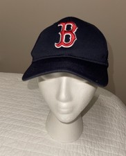 Boston Red Sox Hat Strapback Cap Blue Youth OC Sports Embroidered Logo Baseball
