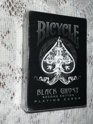 Bicycle Black Ghost Second Edition Playing Card Deck Gothic Theme