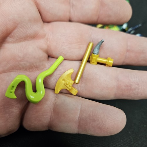 4 Lego Mezmo Spitta Slithraa Rattla Minifigure Ninjago Rise of the Snakes Lot - Picture 14 of 14