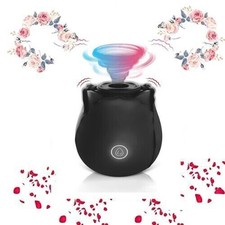 Rose Sucking Vibrator Clit Sucker Dildo Nipple Massager Adult Sex Toys for Women