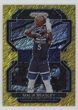 2021-22 Panini Prizm Gold Shimmer Prizm 2/10 Malik Beasley #98