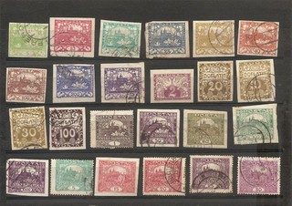 Czechoslovakia Collection of Old & Modern Stamps Used LOT1