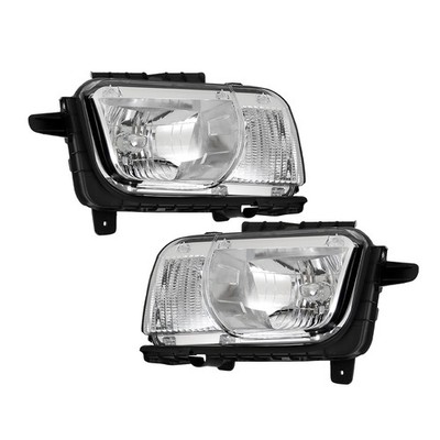 LABLT Headlights Headlamps Halogen For 2010-2013 Chevy Camaro Driver&Passenger