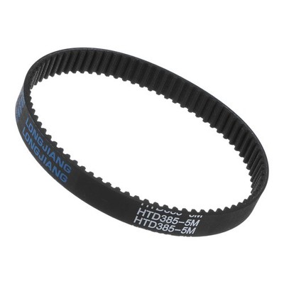 HTD5M Rubber Timing Belts - [ 15mm Width x 385mm Pitch Length] 77 Teeth