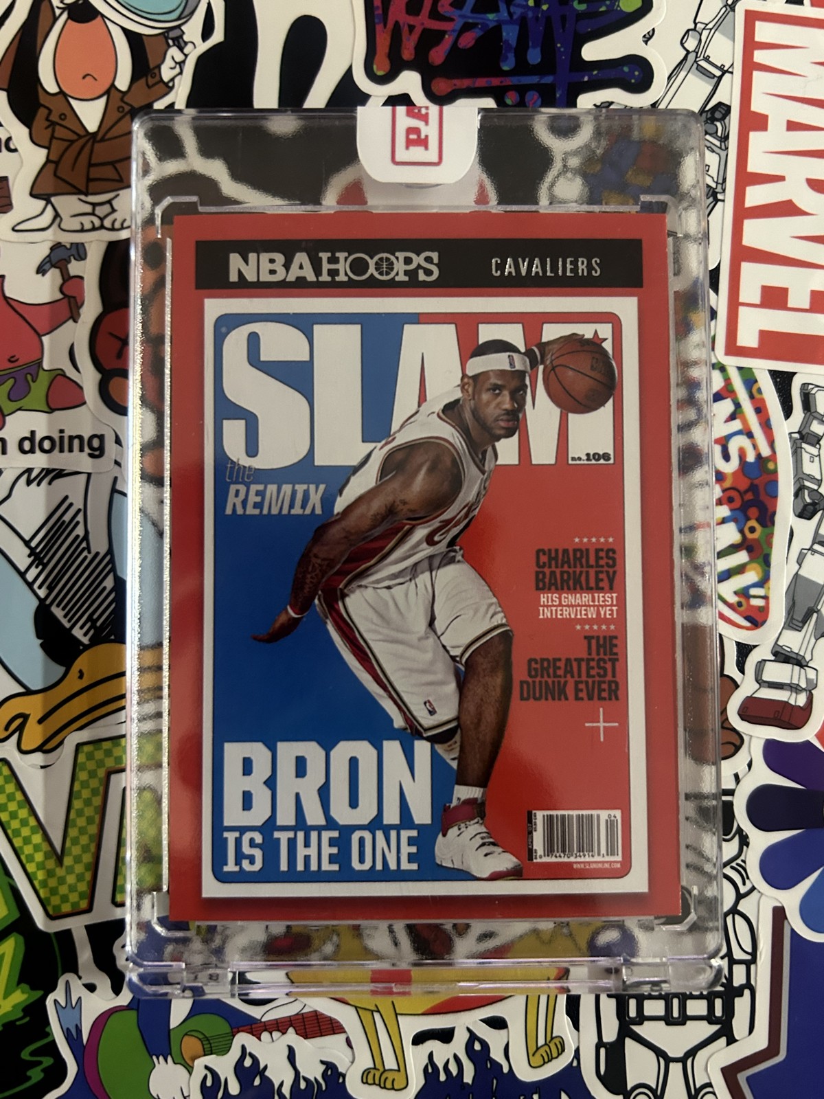 2020-21 Panini NBA Hoops - Slam LeBron James #2 (CLEAN)