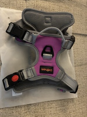 Coohom Dog Harness MEDIUM No Pull Training Control Handle Reflective Adjustable