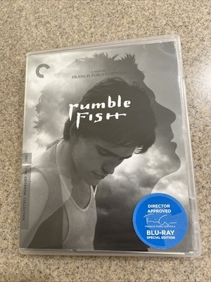 Rumble Fish (Blu-ray 1983) Criterion Collection (Free US Box Shipping)