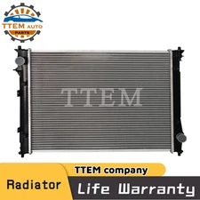 13583 Radiator For 2016-2021 Honda Civic 2.0L Coupe Sedan Hatchback Aluminum