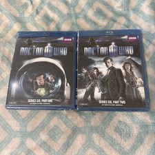 BOTH NEW  Doctor Who: The Complete Series 6 Part 1 And Part 2 Blu-ray Disc 