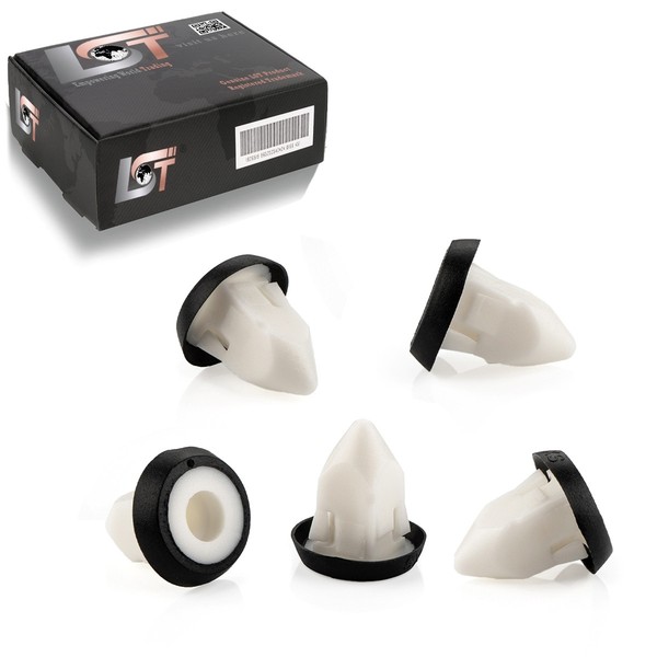 5X Spreizmutter Einsteckmutter Clip Befestigung Motorhaube FüR VW Phaeton 3D_-image