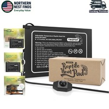 Energy-Efficient 8W Reptile Heat Mat for Terrariums: Safe  Reliable Heating