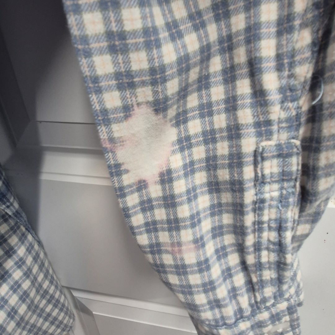 American Eagle Oversized Button Down Collard Flan… - image 8