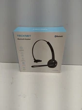 TECKNET Bluetooth Headset, Wireless On Ear Headphones with Noise Cancelling M...