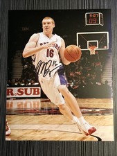 Matt Bonner Toronto Raptors NBA Signed Autographed 8x10 photo With Proof B