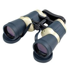Perrini 30X50 Dark Blue Tan Free Focus High Definition Binoculars