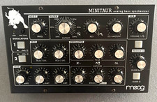 Moog Minitaur Analogue Bass Desktop Synthesiser Module with MIDI