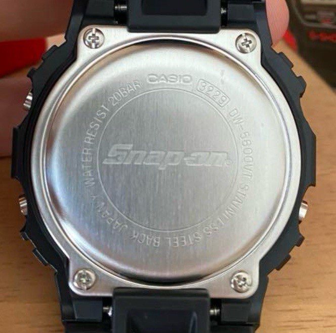 Casio G-Shock DW-5600VT Snap-on Collaboration Model From