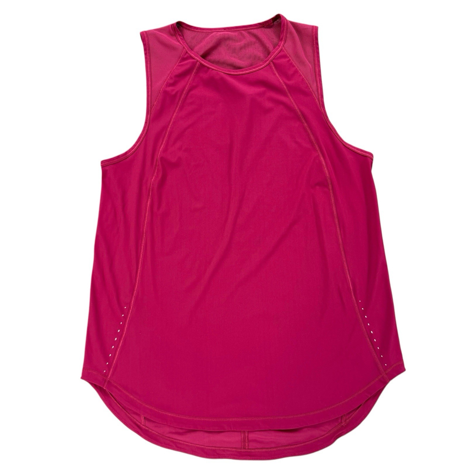 Lululemon Womens Sculpt Tank Running Top Pink Size 6 Athletic Sleeveless