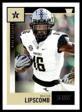2020 Score Kalija Lipscomb Rookie Vanderbilt Commodores #434