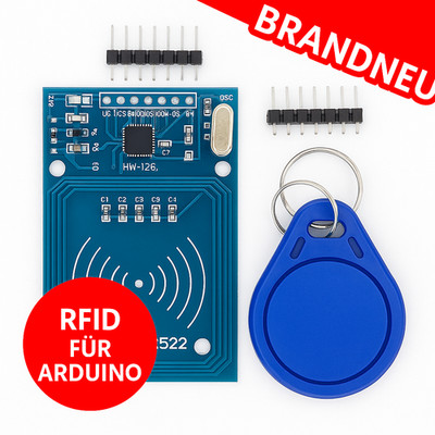 RFID RC522 Modul Leser Writer IC Card SPI Reader NFC Arduino MFRC-522 Kit