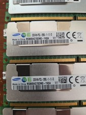  Lot of 4 Samsung 32GB 4Rx4 PC3L-12800L DDR3 ECC Server RAM M386B4G70DM0-YK04