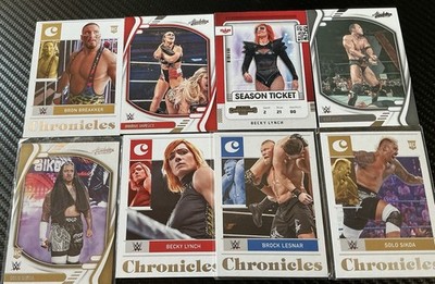 2023/2022 Panini Chronicles WWE  lot of 45 Rookies Stars Inserts