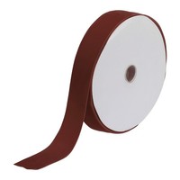 "Samt Farbband 1 1/2\" X 25 Yard Einseitige Spule Seidig FüR Basteln Braun"