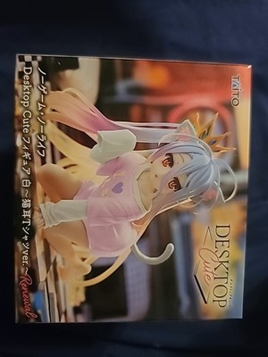 No Game No Life Desktop Cute Figure Shiro Cat Ears T-Shirt Ver. Renewal