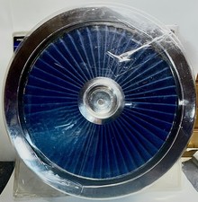 Spectre 47626 Extraflow Custom Air Intake Assembly . 14 Inch Blue Chrome