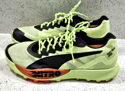 Puma Fast-Trac Apex Nitro Shoes 378550-01 Yellow Men's US Size 8.5 (Sample) VGC!