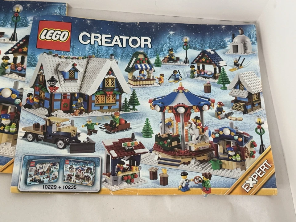 Lego 10235 Instruction Manuals ONLY Creator Winter Village Market No Bricks Incl - Image 2 of 4
