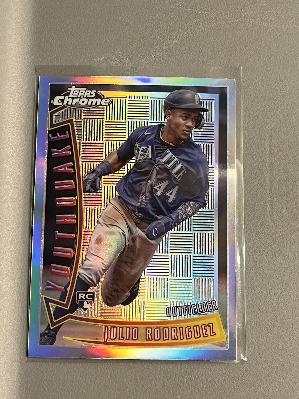 2022 Topps Chrome Sonic - 1996 Youthquake Julio Rodriguez #YQ-2 (RC)