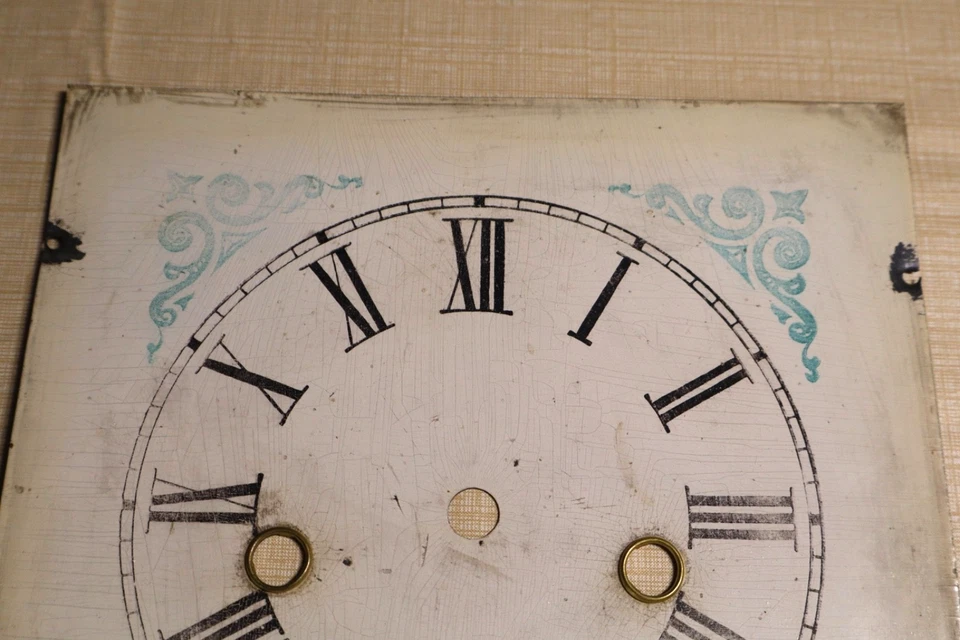 Antiguo esfera de reloj de casa/estante Waterbury Foto 2 de 4