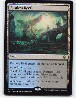 Restless Reef #282 Magic the Gathering Card